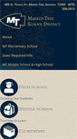 Mobile Screenshot of markedtreeschools.com